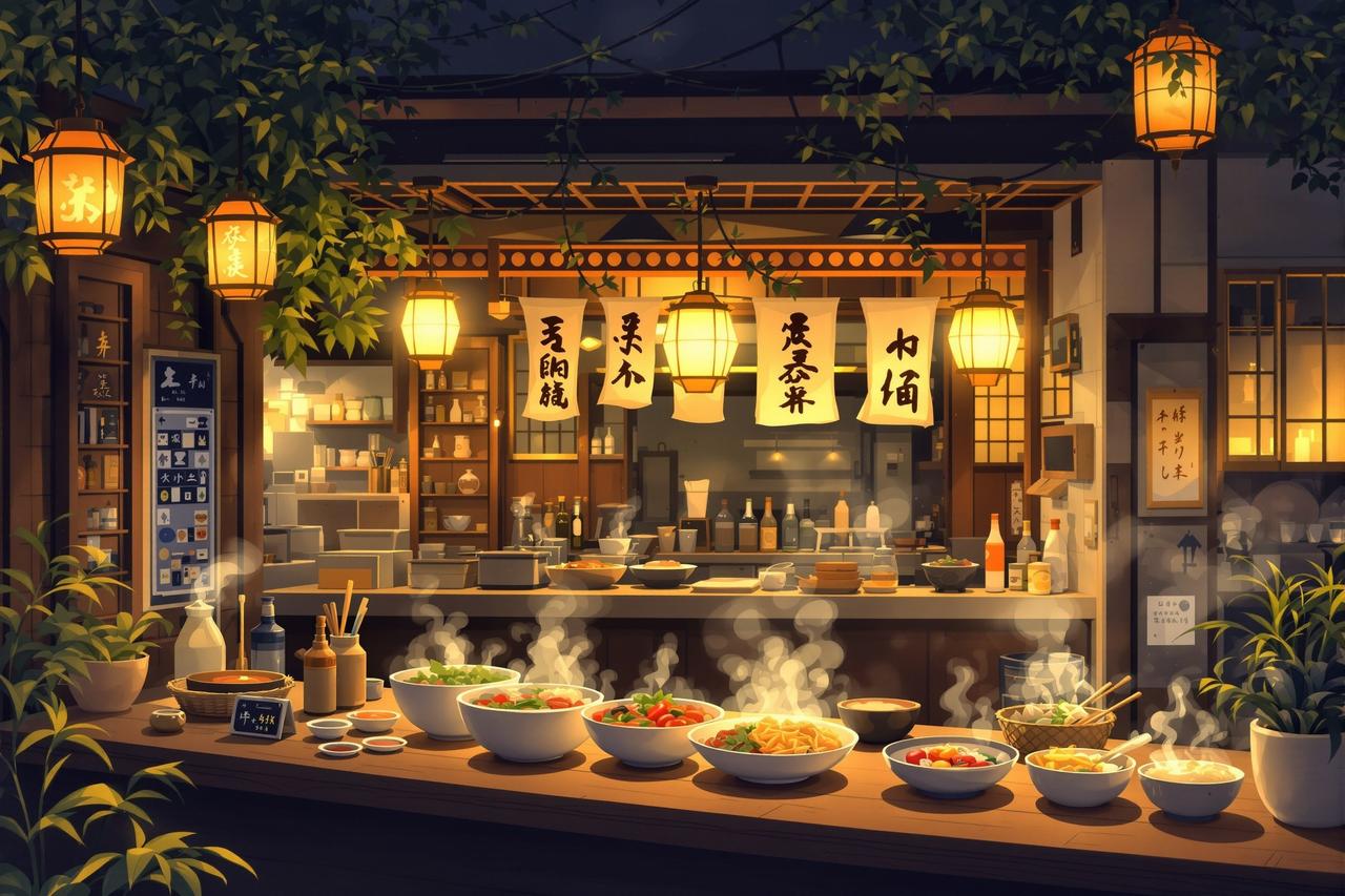 深夜小食堂 - 短剧素材库作品